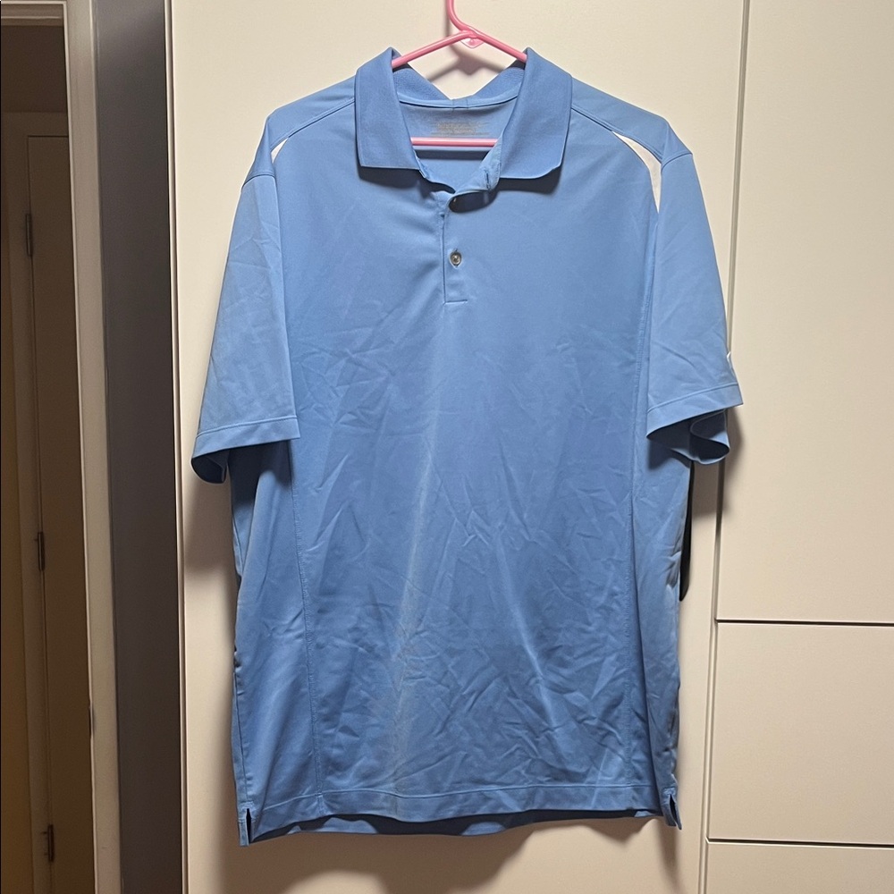 Nike Men's Sky Blue Polo Shirt